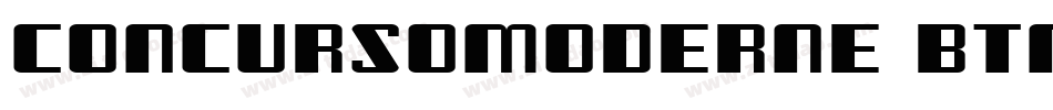 ConcursoModerne BTN Wide字体转换